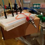 Learning to connect basic circuits