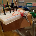 Learning to connect basic circuits