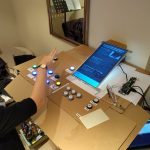 Testing the second version of the implementation prototype with a user